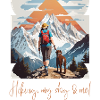 Hiking with the dog