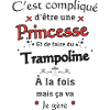 Princesse Et Trampoline