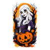Halloween Grusselige Mädchen Puppe
