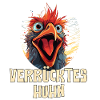 Lustiges Verrücktes Huhn