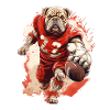 Bulldog American Football Shirt
