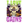 Musculation Halloween I Love Gains