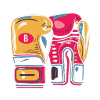 Vivid Boxing Glove Duo