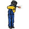 Funny Welder Boy