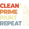 Clean Prime Paint Repeat