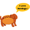 I Love Hotdogs