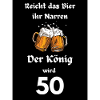 Reicht das Bier 50