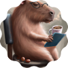 Capybara Kaffeepause