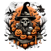 Halloween scene