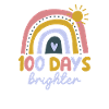 100 Days Brighter Teacher Student