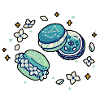 Fresh macarons