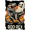 Halloween Dinosaur Dino T-Rex Boo