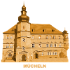 Mücheln Rathaus Geiseltal Saale Saxony-Anhalt