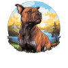 Dog American Pitbull