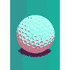 Retro-Golfball