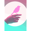 Retro-Vogel