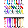 Chaussettes, bas, collants logo