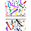 Collants, chaussettes, bas, logo