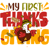 My First Thanksgiving Day,Funny Turkey