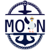 Moin Möwe und Schiff Anker
