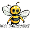 bee yourself happy bee