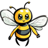 Flying Lucky Bee Bee