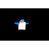 Blauer Pinguin Flügelheld