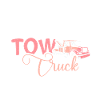 Fille princesse conducteur de dépanneuse