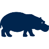 nilpferd silhouette