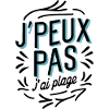 J'peux pas j'ai plage