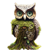 Wooden Owl