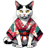 Kimono cat