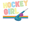 Field Hockey Retro Hockey Girl