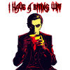 Biting wit Vampire drinnking coffee