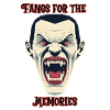 Dracula Vampire baring teeth, Halloween