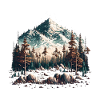schöne Berglandschaft