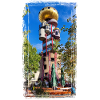 Hundertwasserturm beim Kuchlbauer