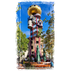 Hundertwasserturm beim Kuchlbauer