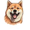 Dog Akita Inu