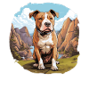 Dog American Staffordshire