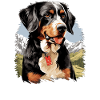 Dog Appenzeller Mountain Dog