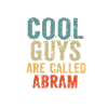 Cool guys are called abram
