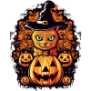 Cat Magic Halloween Design