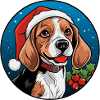 Merry Christmas Beagle