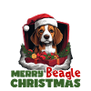 Merry Christmas Beagle