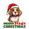 Merry Christmas Beagle