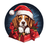 Merry Christmas Beagle