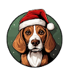 Merry Christmas Beagle
