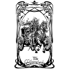 The Chariot tarot card