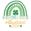 Kindergarten Absolvent 2024 Regenbogen Einschulung
